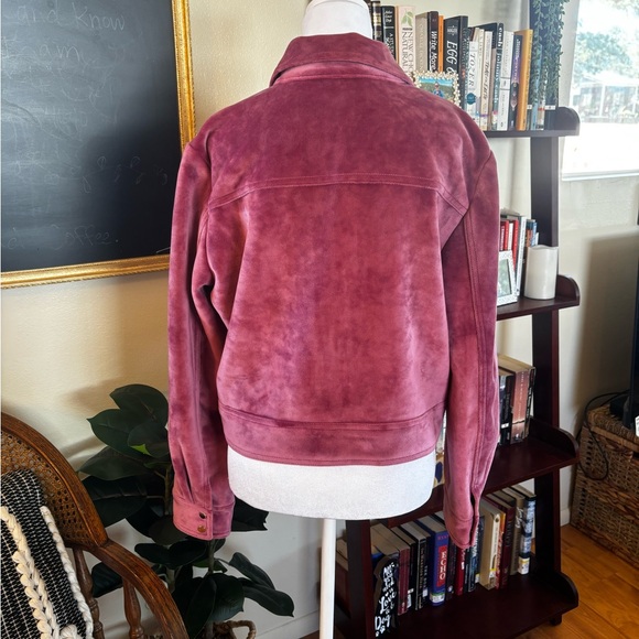 Nine West Pink Plush Jacket - Picture 4 of 8